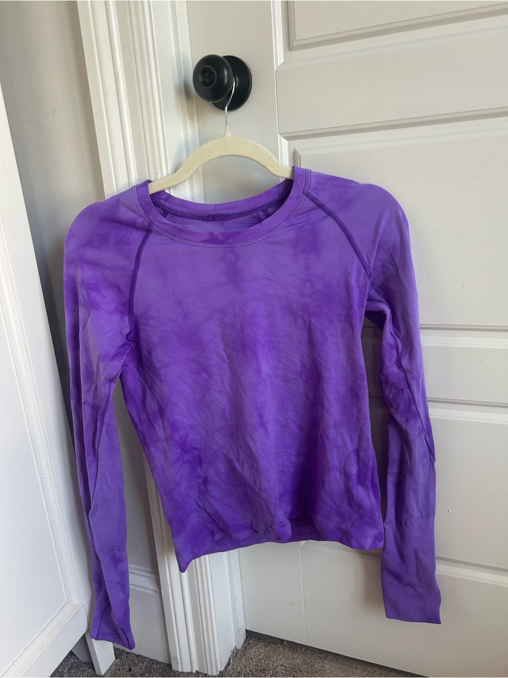 lululemon athletica Purple Long Sleeve Tee
